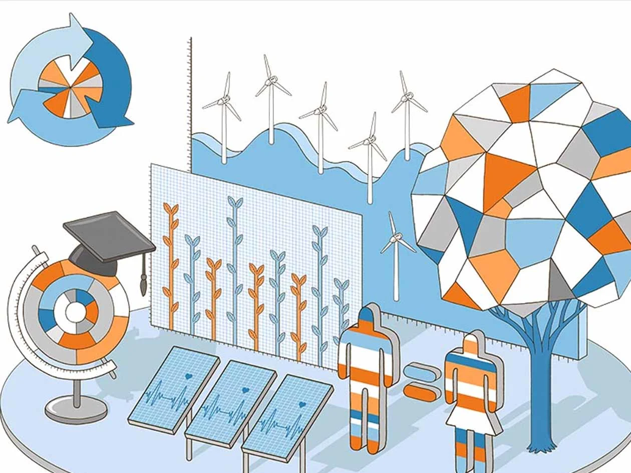 illustration sustainable goals